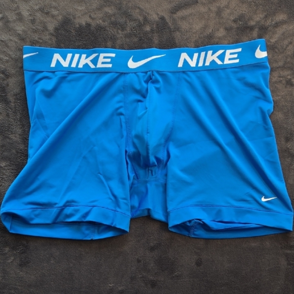 Nike Blue Premium Boxer Briefs
